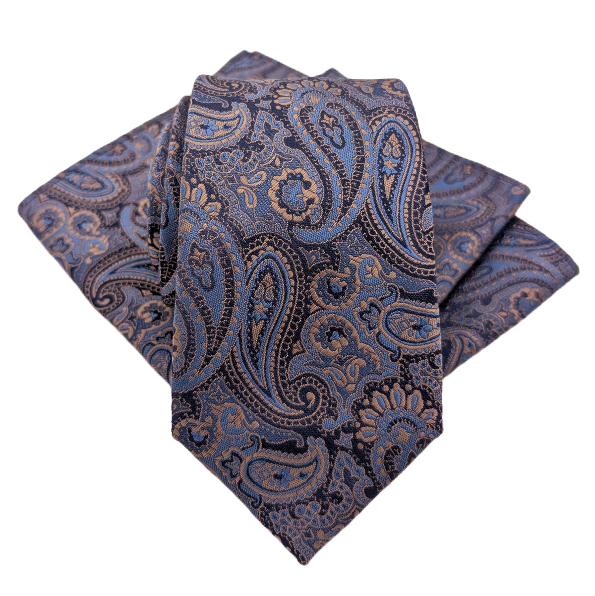 Bronze Antique Paisley Wedding Swatch