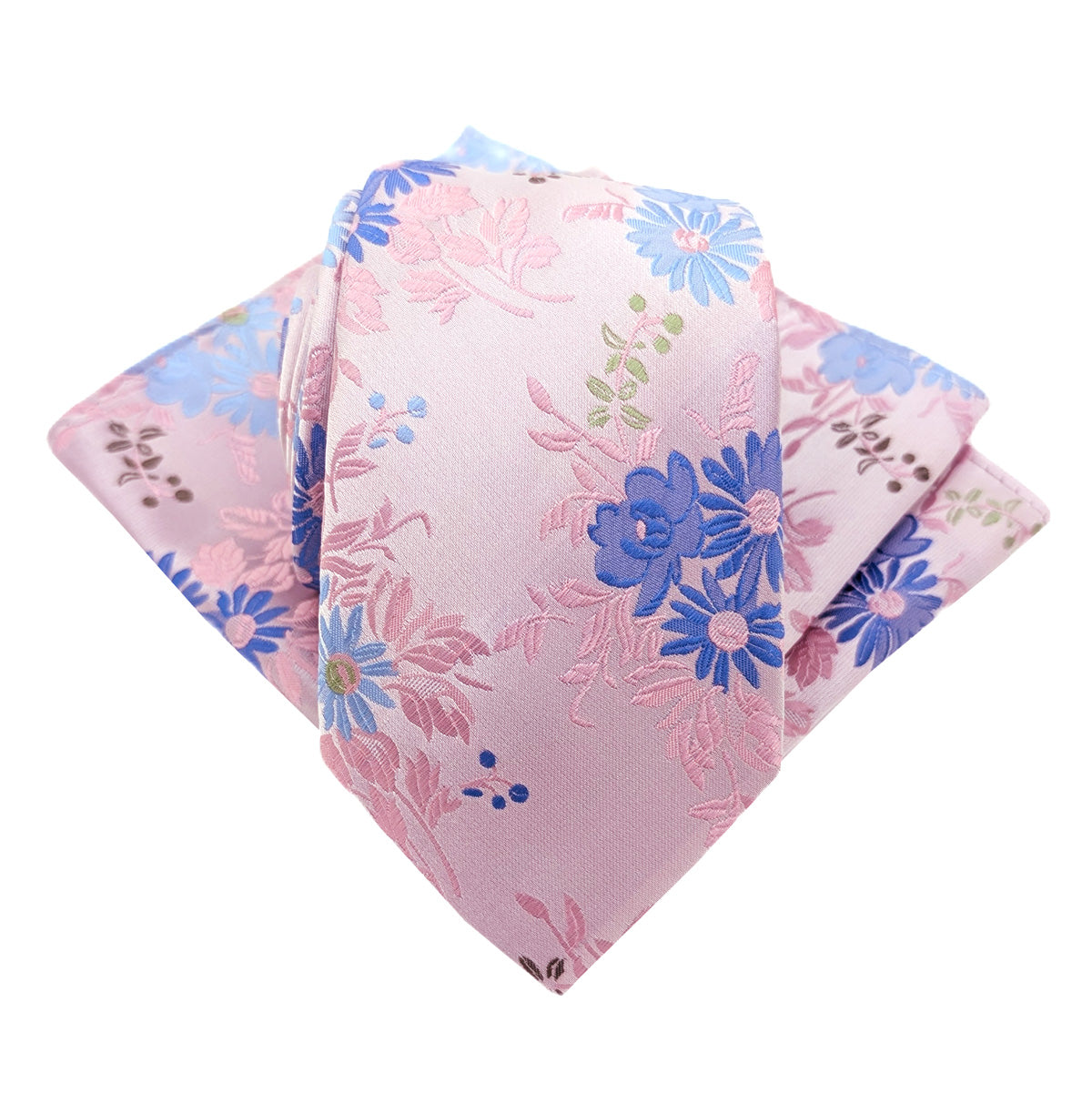 Pink Daisies Wedding Tie