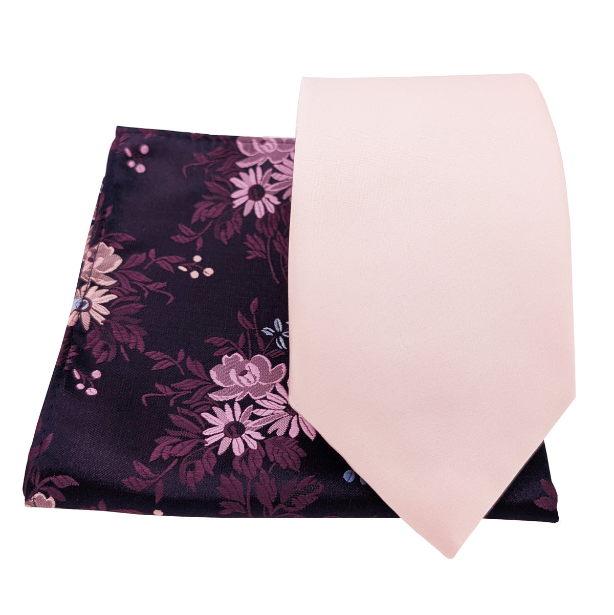 Mix and Match - Purple & Pink Wedding Tie Set