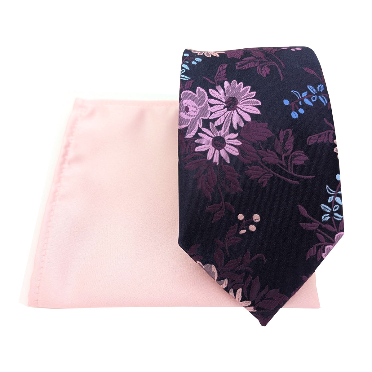 Mix and Match - Purple & Pink Wedding Tie Set