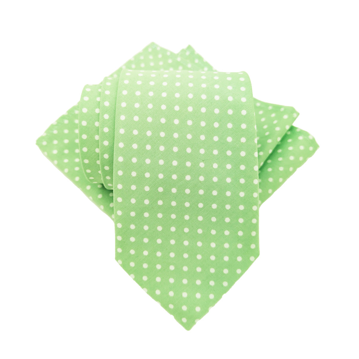 Pistachio Spot Wedding Tie