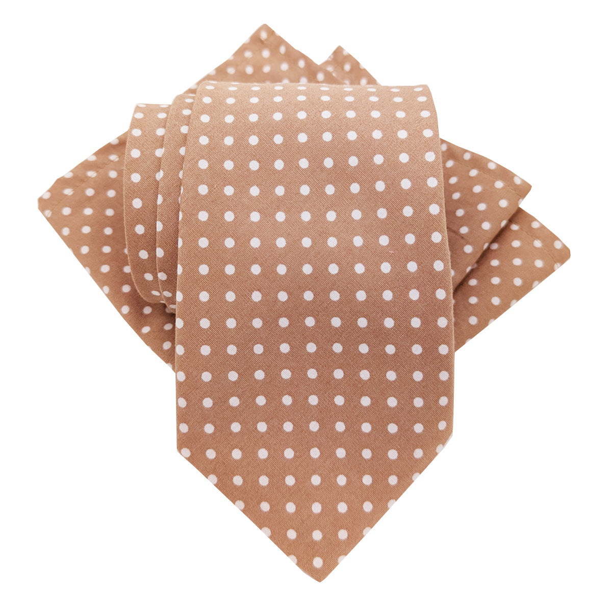 Toffee Spot Pocket Square