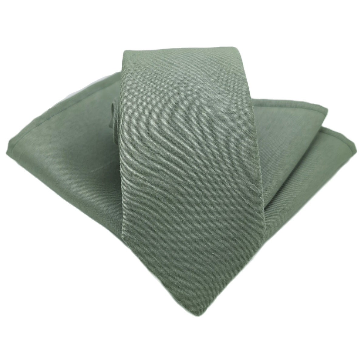 Seagrass Shantung Pocket Square