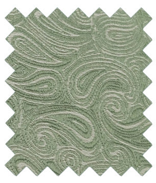 Sage Paisley Wedding Swatch