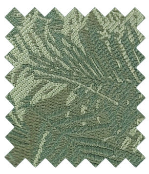 Sage Palm Leaves Wedding Swatch