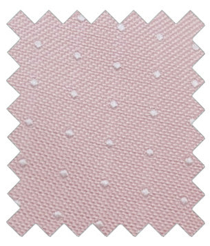 Dotty Pink Silk Wedding Swatch