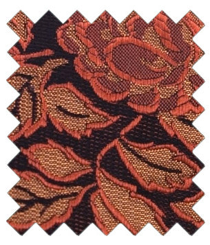 Bold Autumn Rose Wedding Swatch