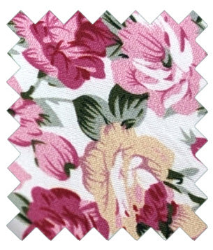 Pink Blossom Cotton Wedding Swatch