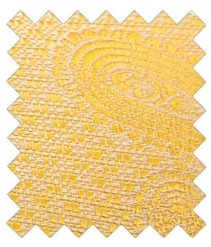 Sunflower Paisley Wedding Swatch