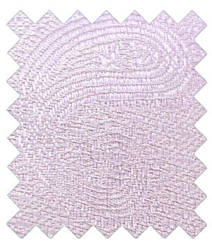 Pale Lilac Paisley Wedding Swatch