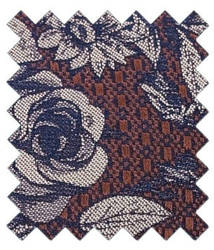 Bronze Vintage Floral Wedding Swatch