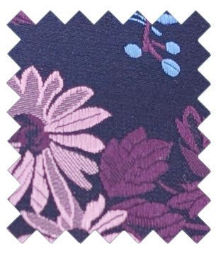 Purple Daisies Wedding Swatch