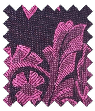 Magenta Vintage Flowers Wedding Swatch