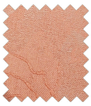 Peach Roses Silk Wedding Swatch