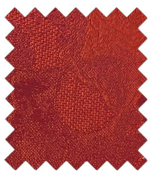 Scarlet Roses Silk Wedding Swatch