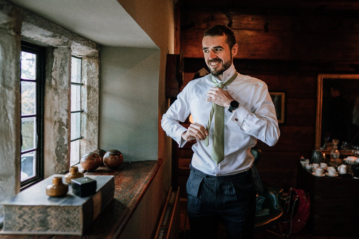 Pistachio Wedding Tie