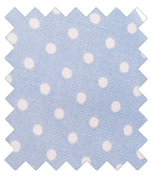 Light Blue Spot Wedding Swatch