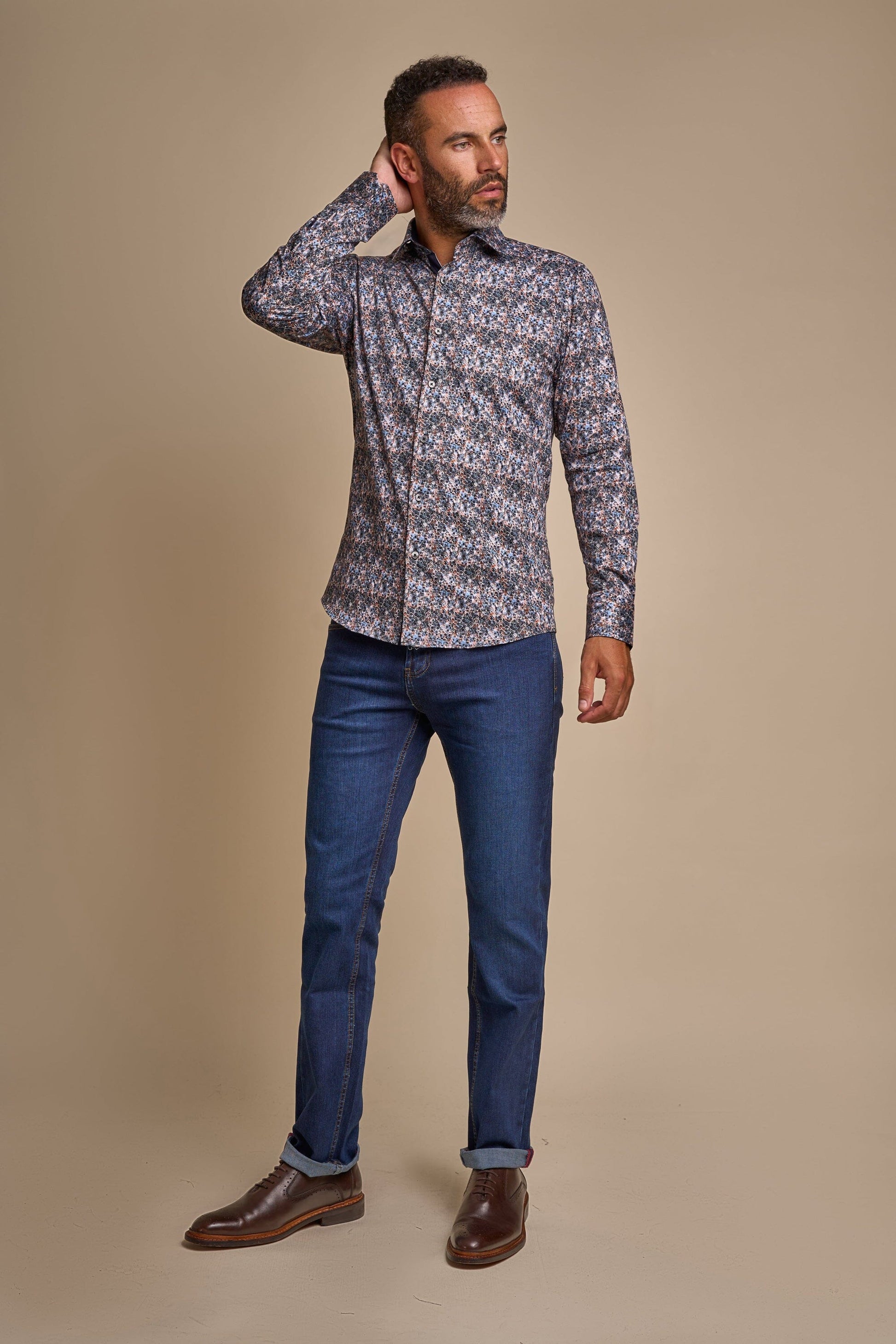 Victory Cotton Shirt - Shirts - - THREADPEPPER