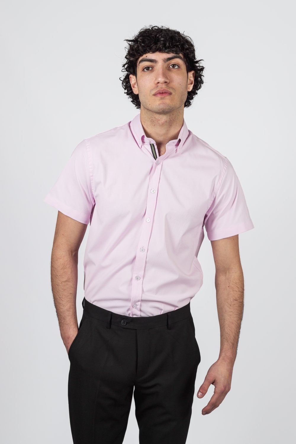 Vito Pink Short Sleeve Shirt - Shirts - - THREADPEPPER