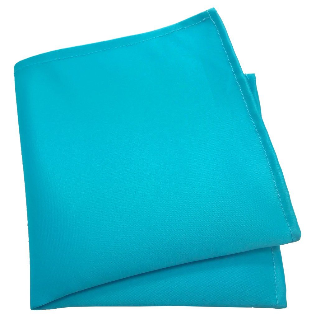 Aqua Pocket Square - Wedding Pocket Square - - Swagger & Swoon