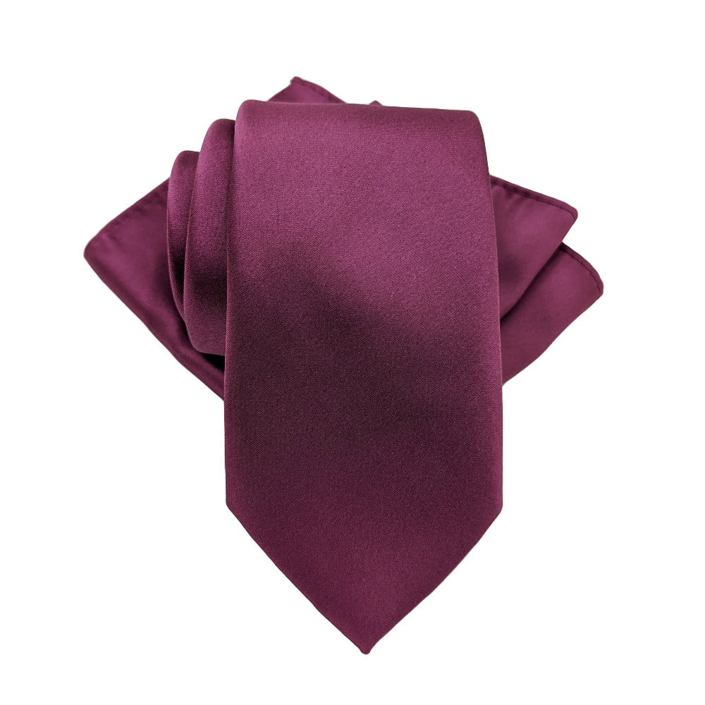 Berry Cocktail Wedding Tie - Wedding Tie - Regular - Swagger & Swoon