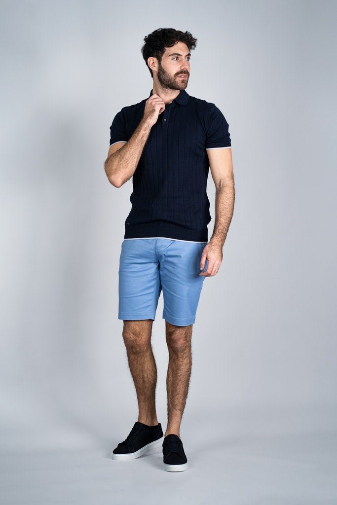 Dakota Azure Chino Shorts - Chinos - 28R - Swagger & Swoon