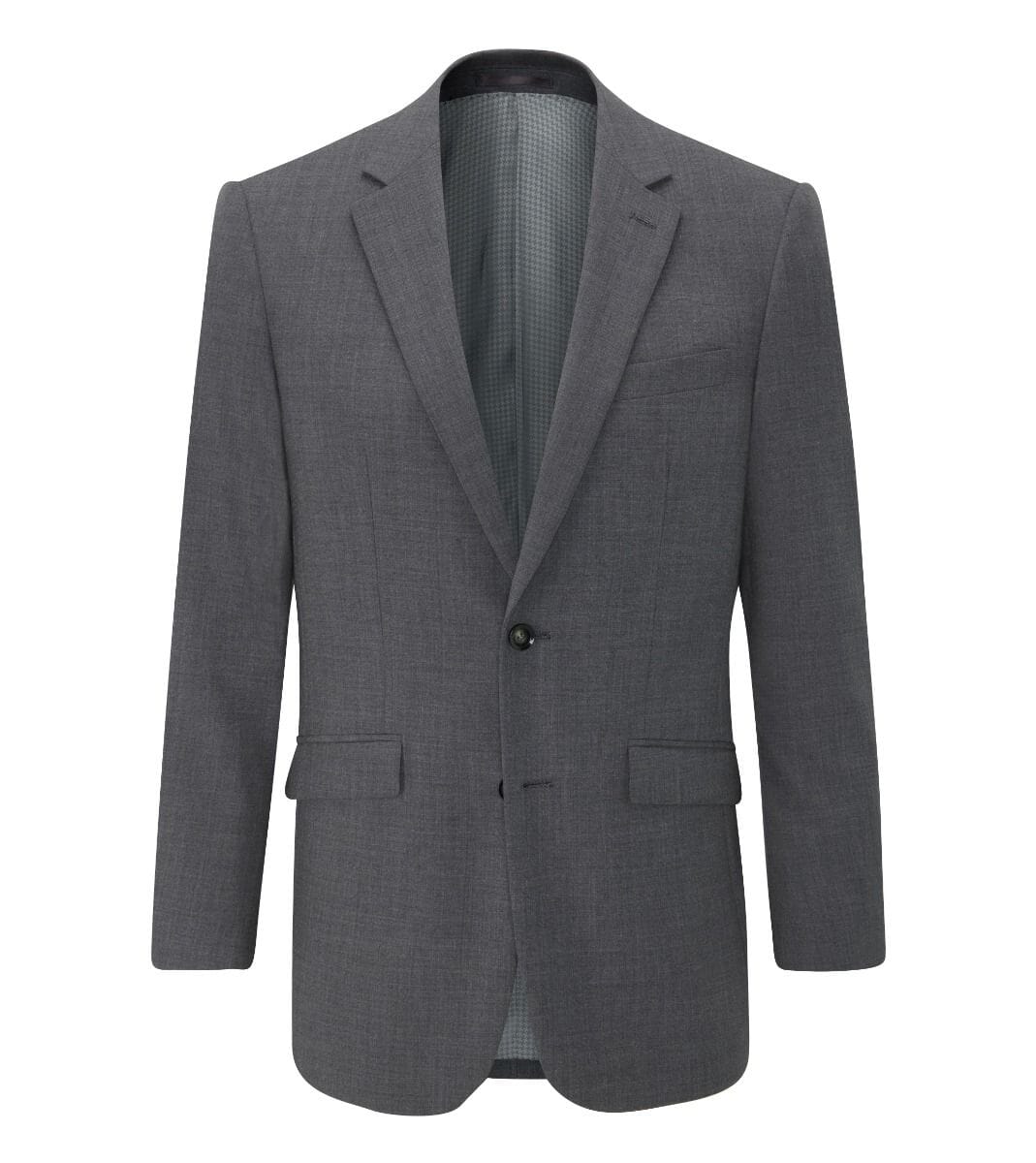 Darwin 2 Button Grey Jacket - Blazers & Jackets - - THREADPEPPER