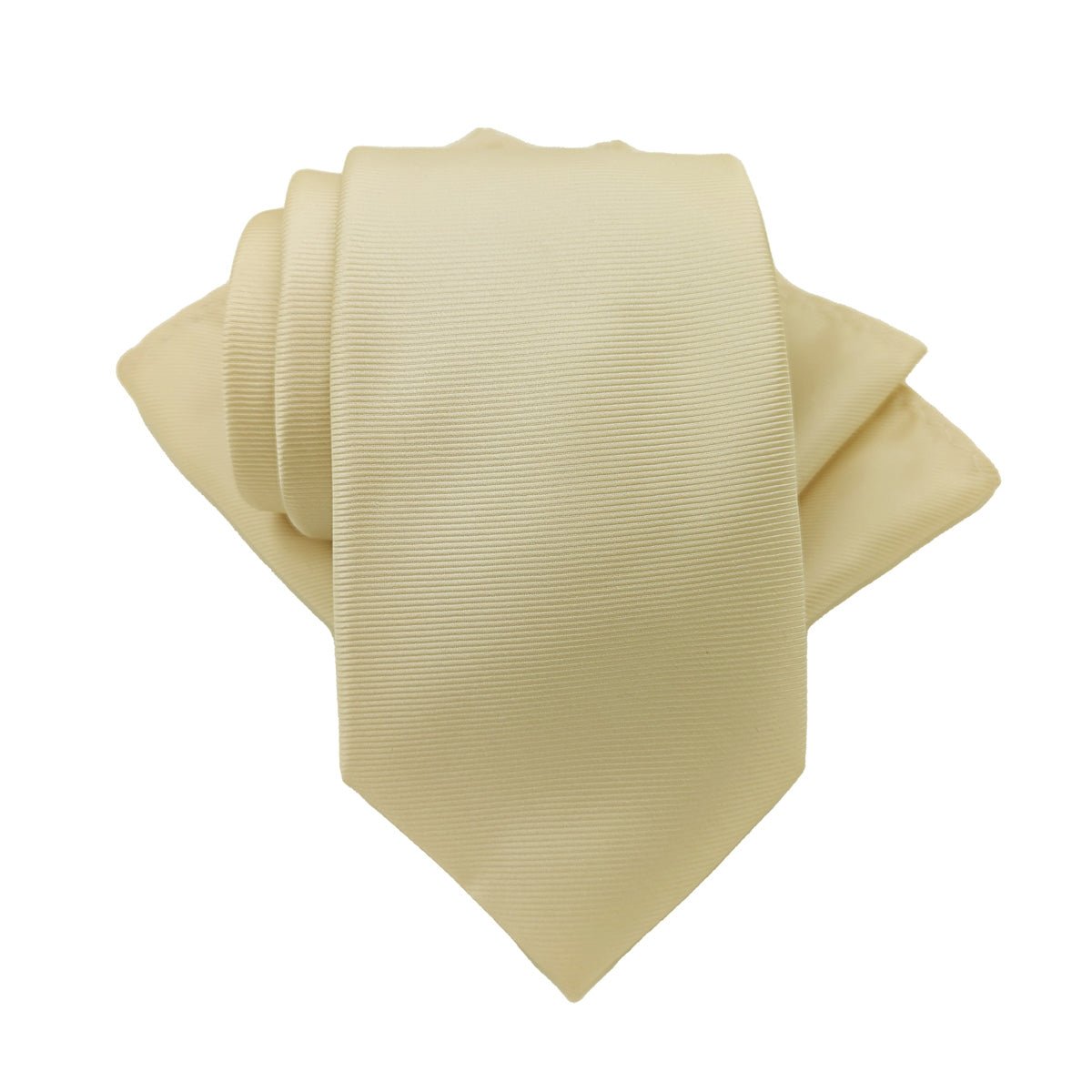 Ecru Twill Wedding Tie - Wedding Tie - Regular - Swagger & Swoon