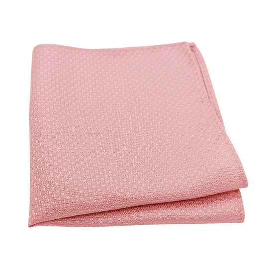 Pink Sky Woven Pocket Square