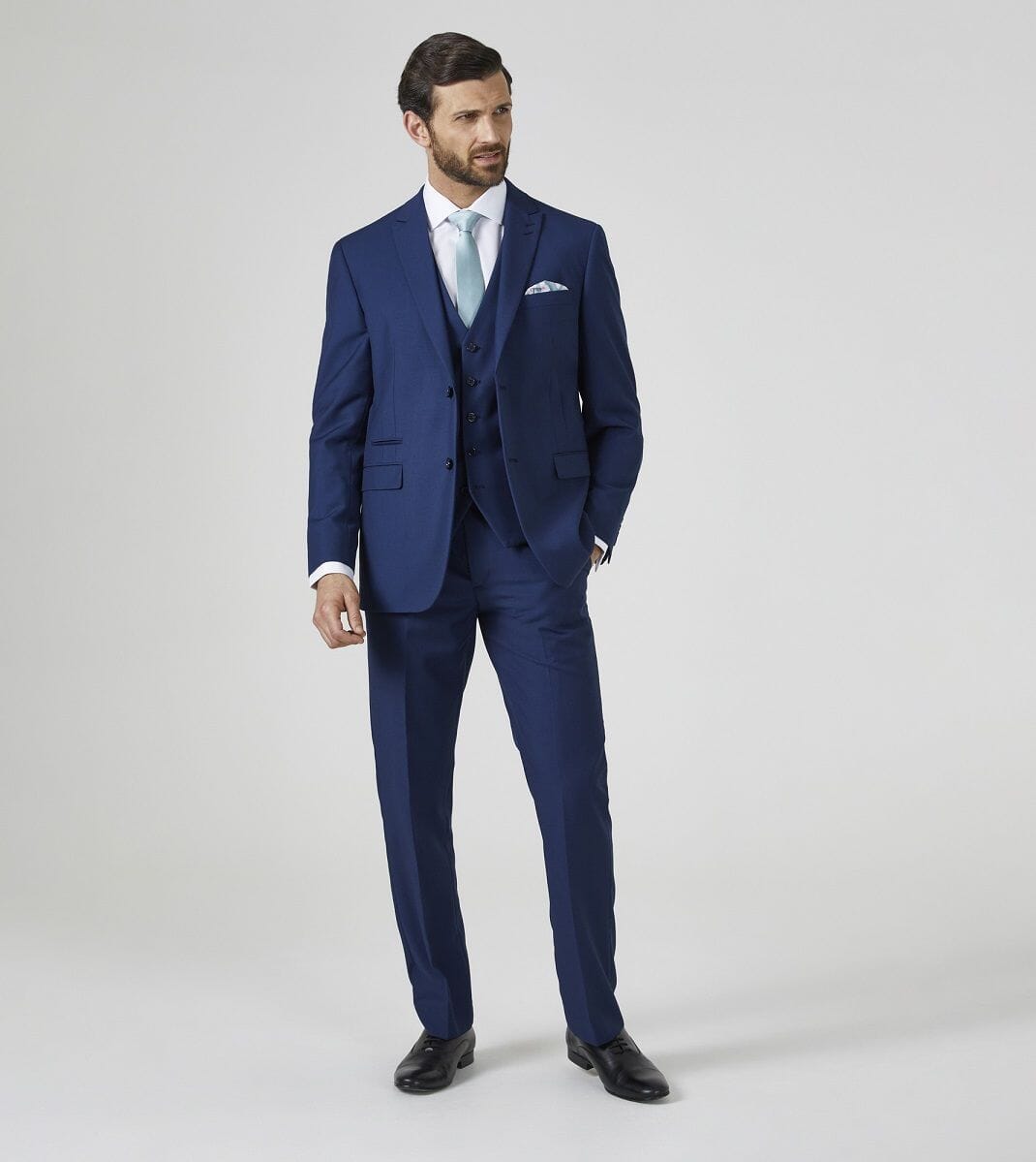 Kennedy Royal Blue Trousers - DUE 26/8/23 - Trousers - - THREADPEPPER