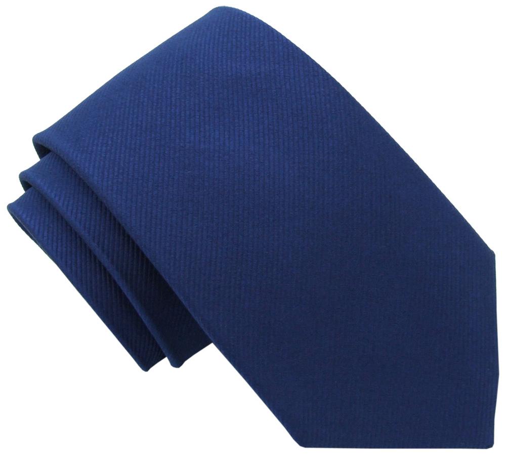 Navy Silk Wedding Tie - Wedding