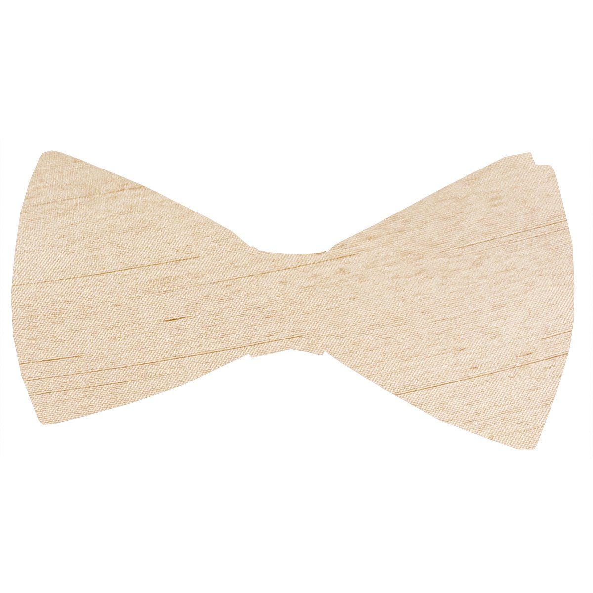 Parchment Shantung Bow Tie - Wedding