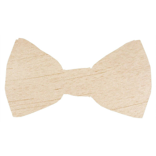 Parchment Shantung Boys Bow Tie - Wedding