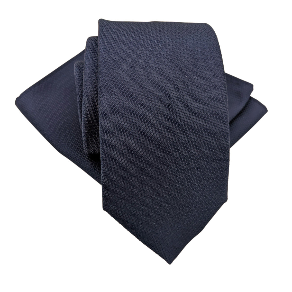 Midnight Textured Wedding Tie