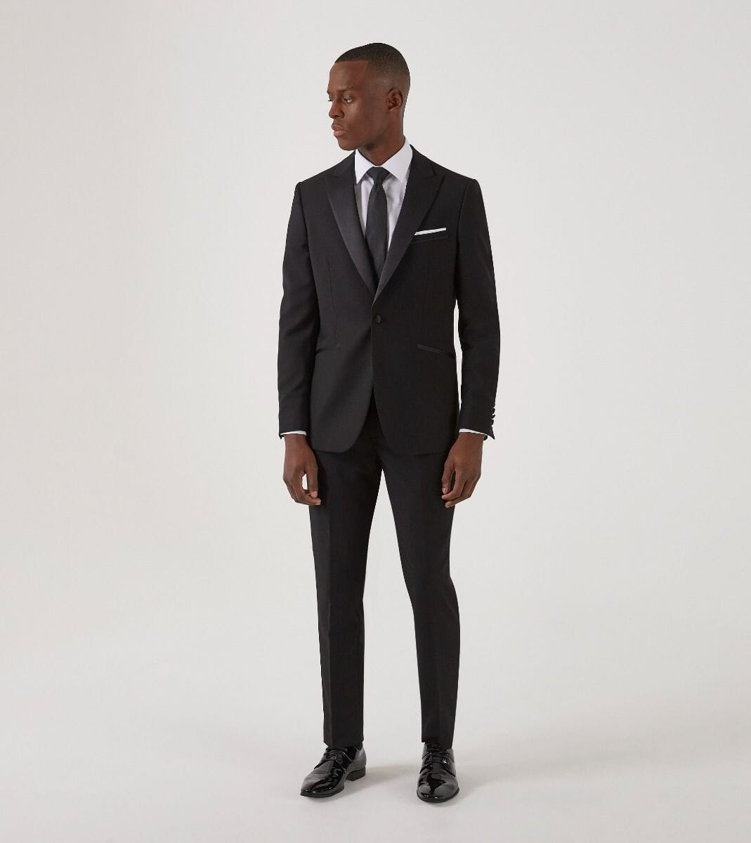 Sinatra Black Dinner Jacket - Blazers & Jackets - - THREADPEPPER