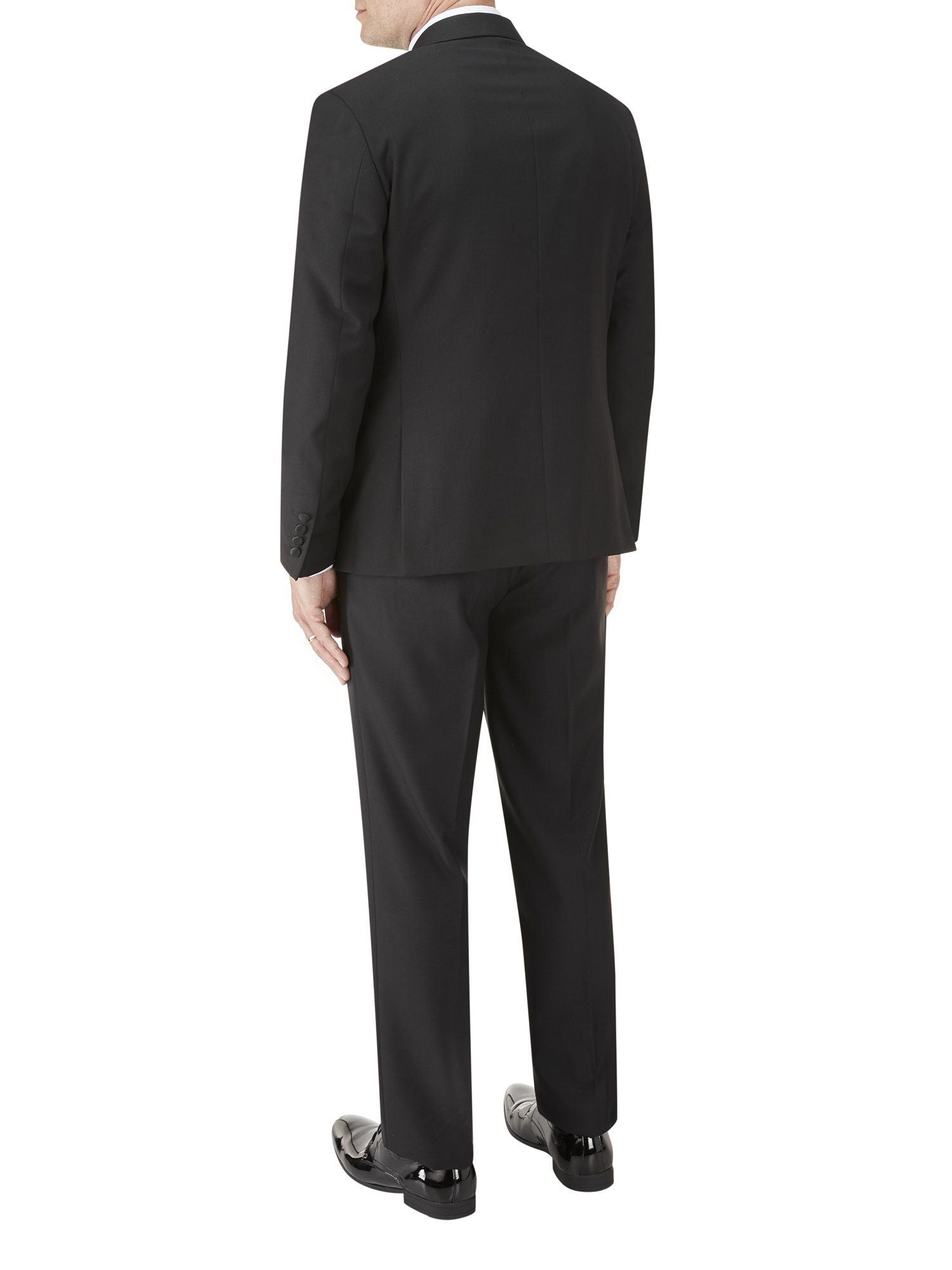 Sinatra Double Breasted Black Dinner Jacket - DUE 4/9/23 - Blazers & Jackets - - THREADPEPPER