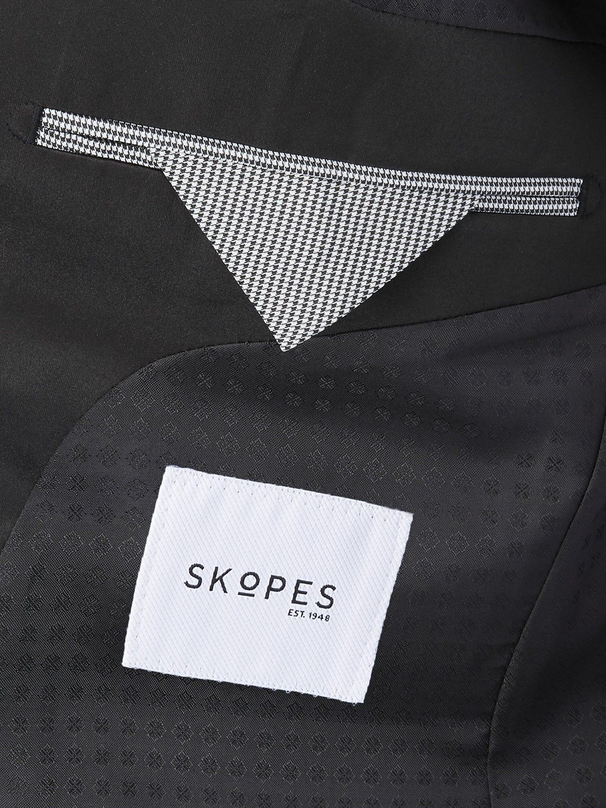 Sinatra Double Breasted Black Dinner Jacket - DUE 4/9/23 - Blazers & Jackets - - THREADPEPPER