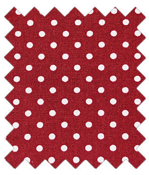 Redcurrant Spot Boys Ties